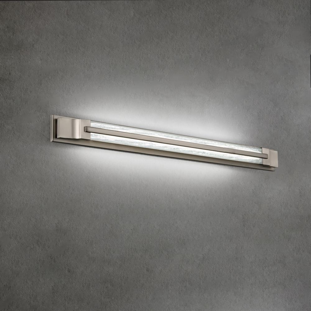 Aberdeen 38in LED 3000K/3500K/4000K 120V Bath Vanity & Wall Light in Black