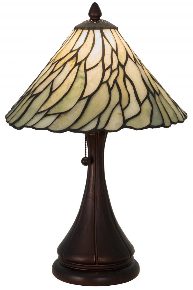 18"H Willow Jadestone Table Lamp