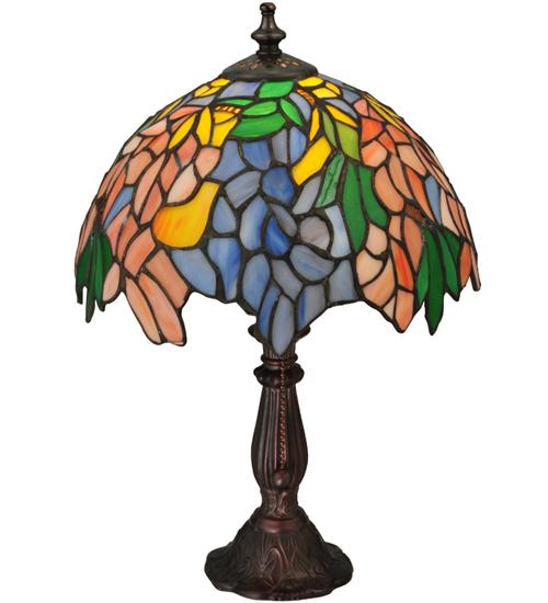 15" High Tiffany Laburnum Accent Lamp