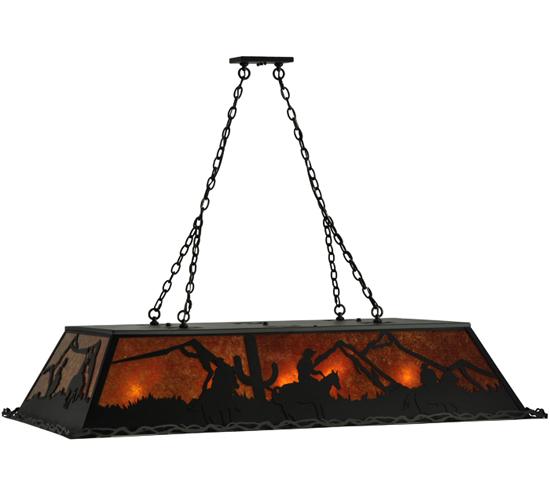 59.5"L Duke Oblong Pendant