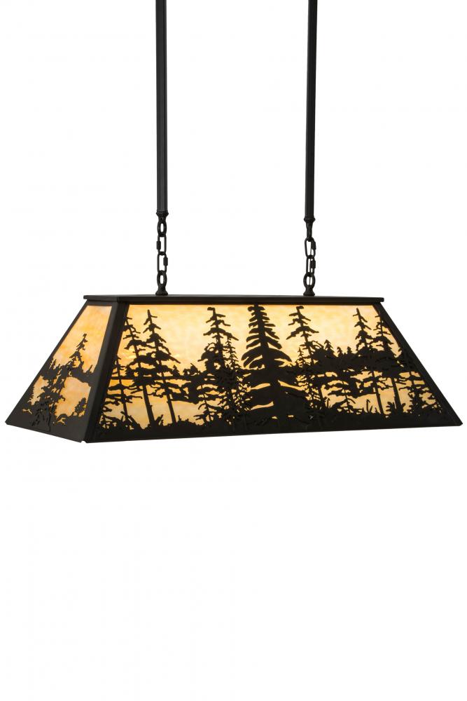 36"L Tall Pines Oblong Pendant