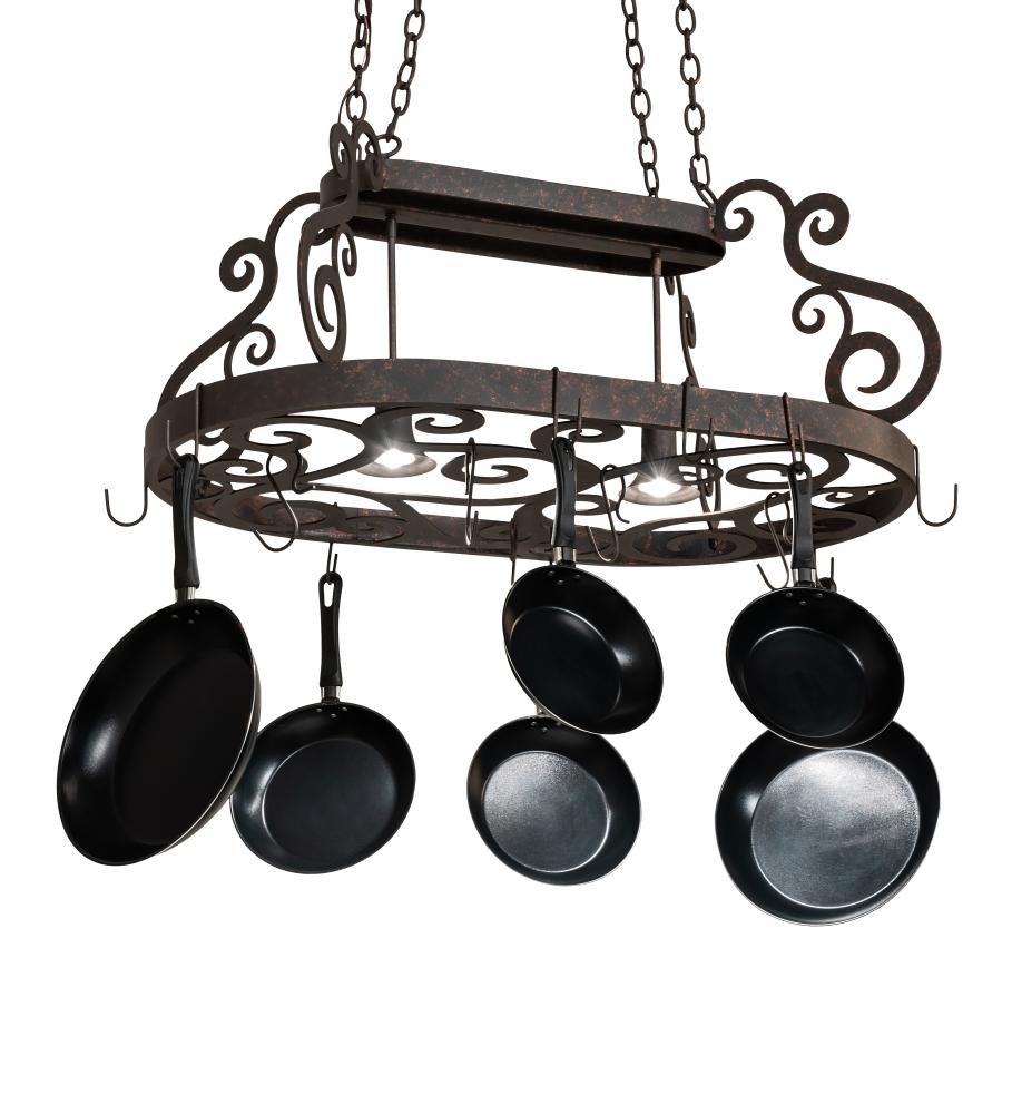 38" Long Neo Pot Rack