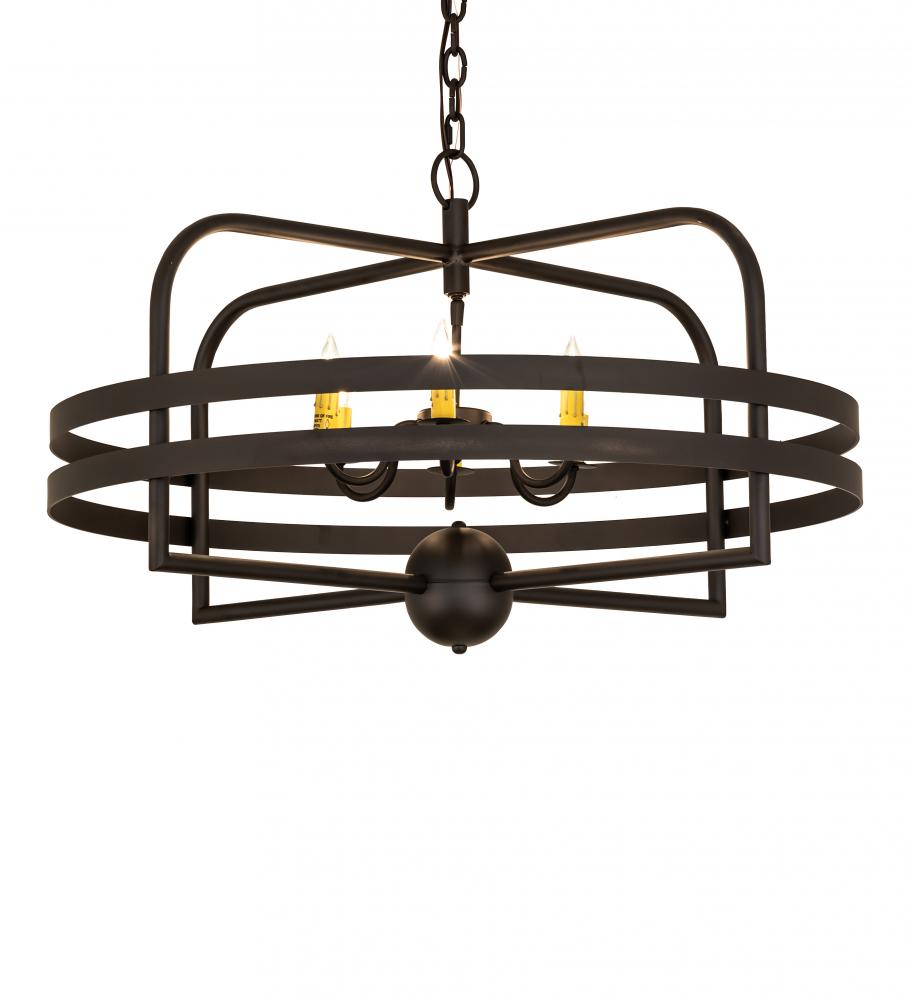 32" Wide Aldari 6 Light Chandelier