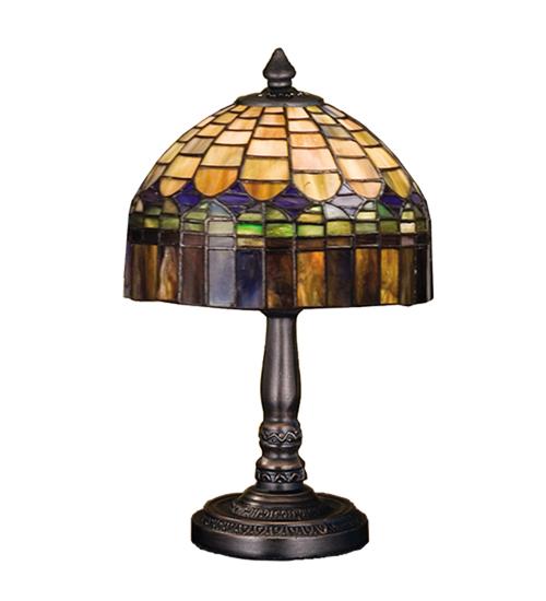 14"H Tiffany Candice Mini Lamp