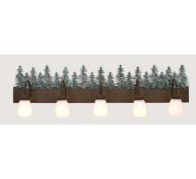 Meyda Green 101961 - 48"W Tall Pines 5 LT Vanity Light