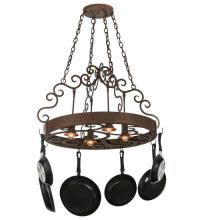 Meyda Green 118490 - 34"W Dior 4 LT Pot Rack