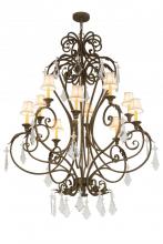 Meyda Green 120429 - 48"W Josephine 10 LT Chandelier