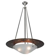 Meyda Green 120906 - 31"W Metro Fusion Super Nova Inverted Pendant