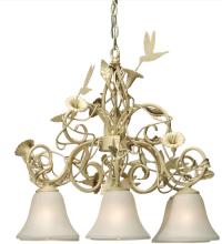 Meyda Green 120993 - 24" Wide Hummingbird 6 Light Chandelier