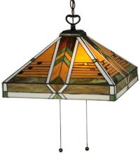 Meyda Green 130750 - 17"Sq Abilene Pendant