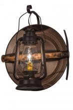 Meyda Green 136391 - 14.5"W Miners Lantern Wall Sconce