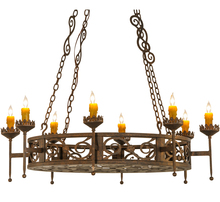 Meyda Green 141705 - 48"W Majella 8 LT Chandelier