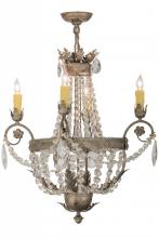 Meyda Green 155186 - 26"W Antonia 4 LT Chandelier