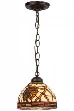 Meyda Green 157395 - 8" Wide Pinecone Mini Pendant