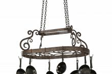 Meyda Green 166434 - 38" Long Neo Pot Rack