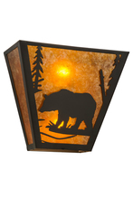 Meyda Green 169334 - 13" Wide Bear Creek Left Wall Sconce