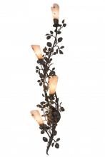 Meyda Green 176714 - 12"W Vinca Vine 4 LT Wall Sconce