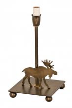 Meyda Green 179117 - 10.5"H Lone Moose Table Base