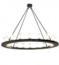 Meyda Green 190596 - 60" Wide Loxley 20 Light Chandelier