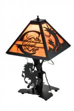 Meyda Green 194148 - 12.5" Wide Personalized Headless Horseman Table Lamp