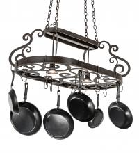 Meyda Green 218807 - 42" Long Neo Pot Rack