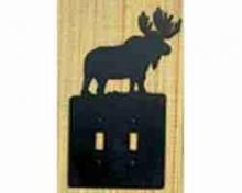 Meyda Green 22378 - Moose Double Switch Plate