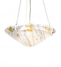 Meyda Green 227713 - 18" Wide Metro Fusion Ramoscelli Inverted Pendant