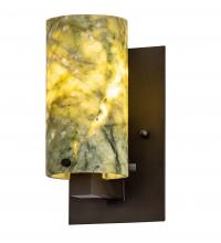 Meyda Green 243528 - 4.5" Wide Cilindro Jadestone Wall Sconce