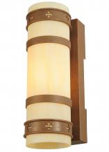 Meyda Green 245576 - 7" Wide Byzantine Wall Sconce