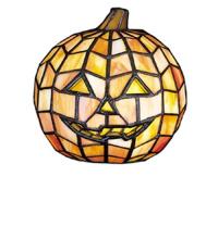 Meyda Green 24733 - 7"H Jack O'Lantern Accent Lamp