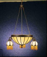 Meyda Green 26802 - 33"W Gothic 3 Arm Chandelier