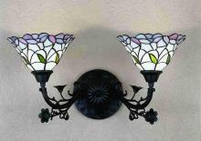 Meyda Green 27391 - 12.5" Wide Daffodil Bell 2 Light Wall Sconce