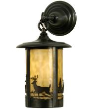 Meyda Green 28786 - 8"W Fulton Deer Creek Hanging Wall Sconce