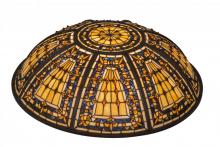 Meyda Green 50248 - 24"W Fleur-de-lis Shade