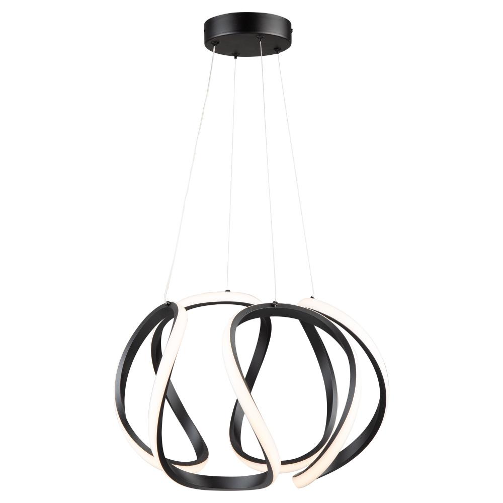 Mira 30W LED Pendant Black