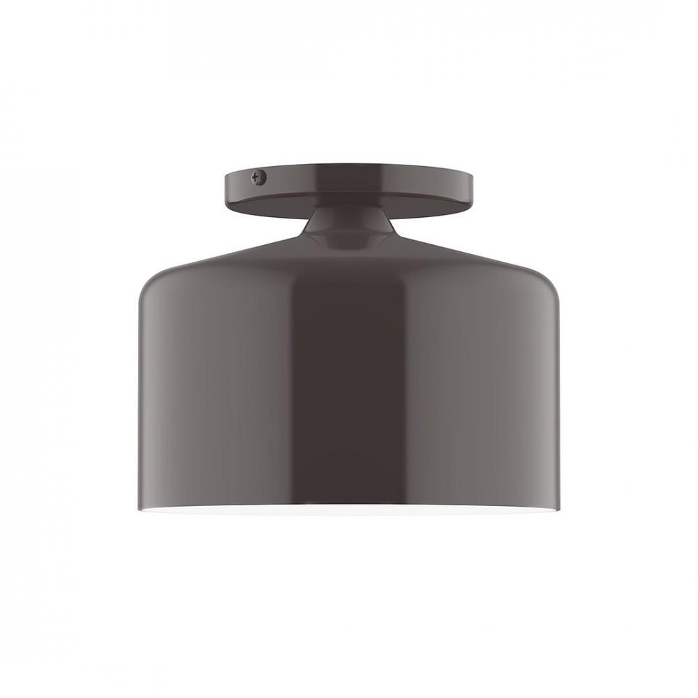 8.5" J-Series LED Flush Mount, Architectural Bronze