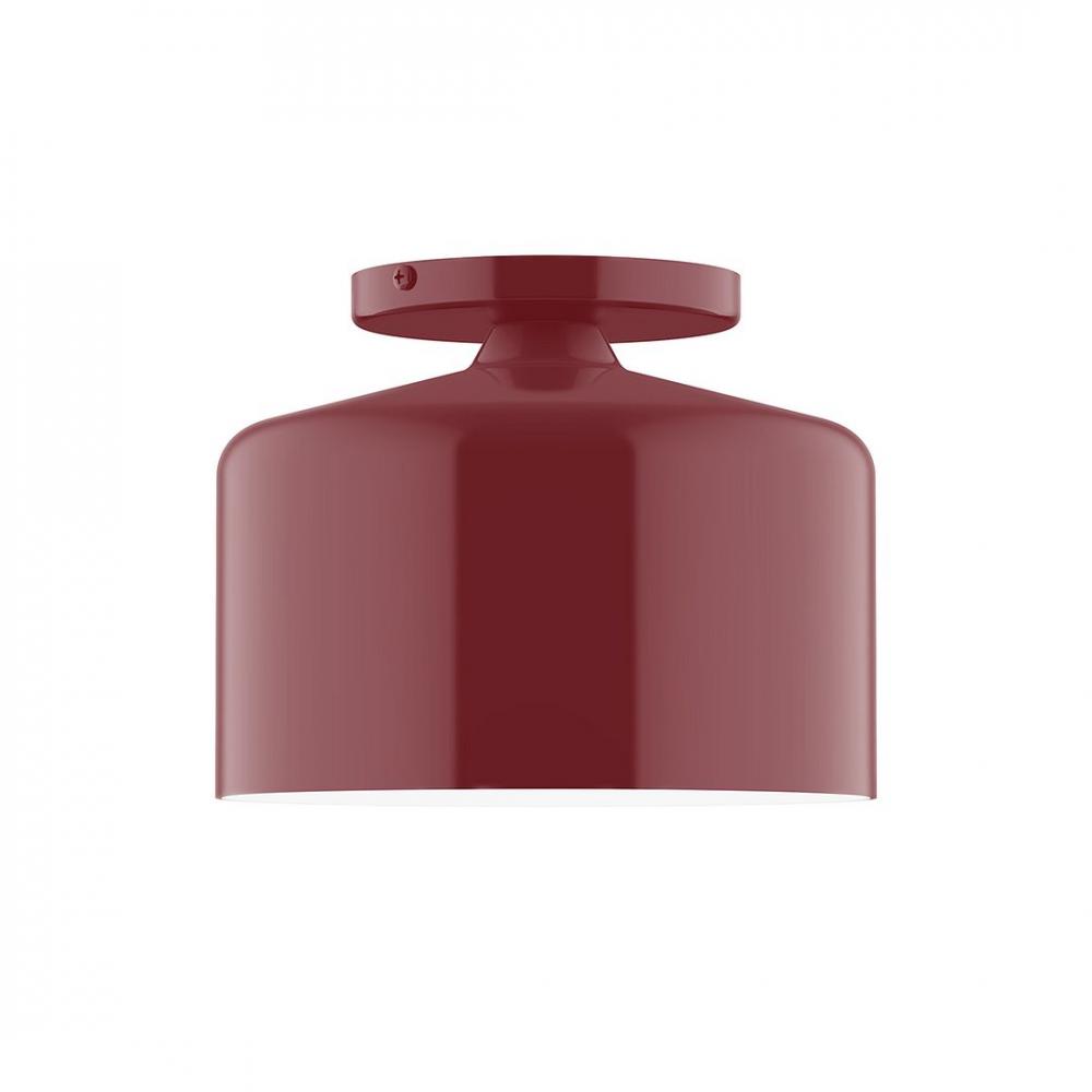 8.5" J-Series LED Flush Mount, Barn Red