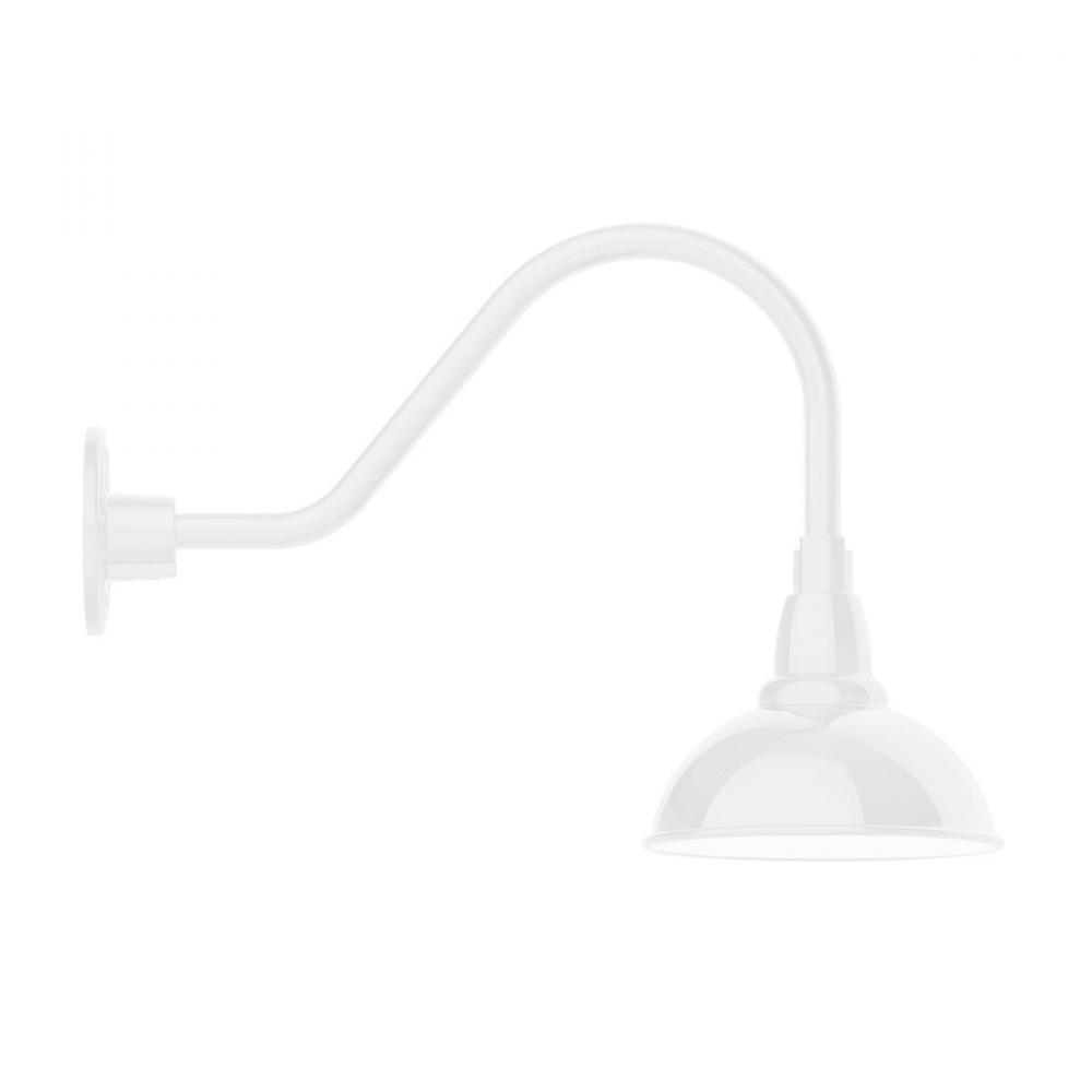 Cafe 8" gooseneck wall light