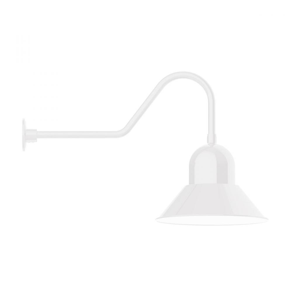 Prima 16" gooseneck wall light