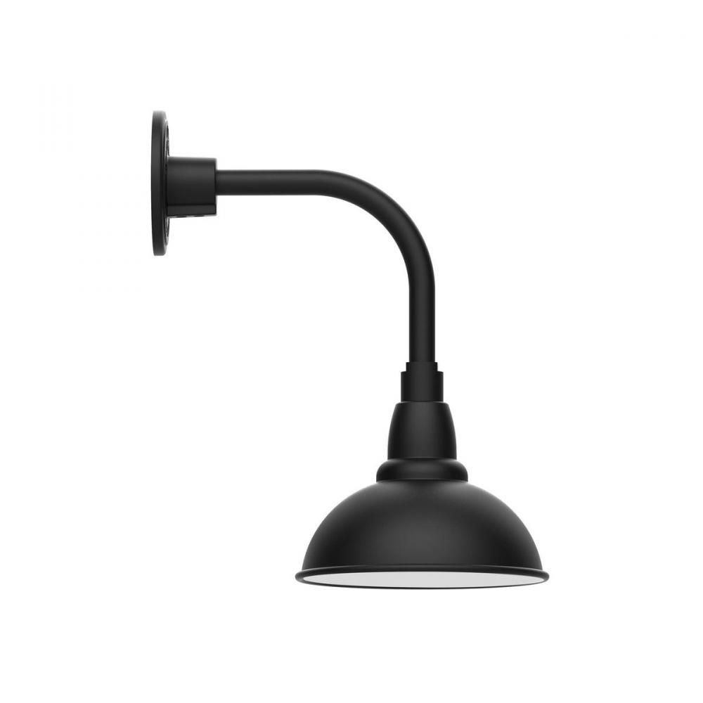 Cafe 8" Curved Arm wall light