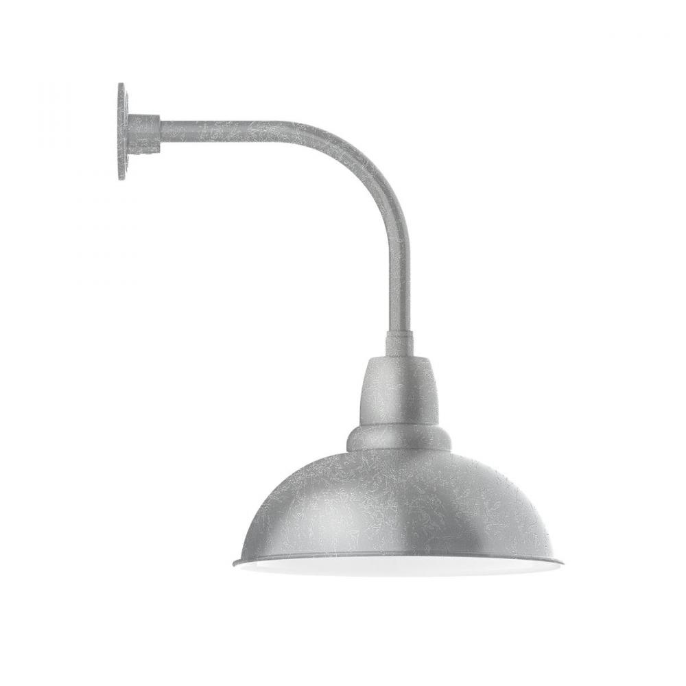 Cafe 16" Curved Arm wall light