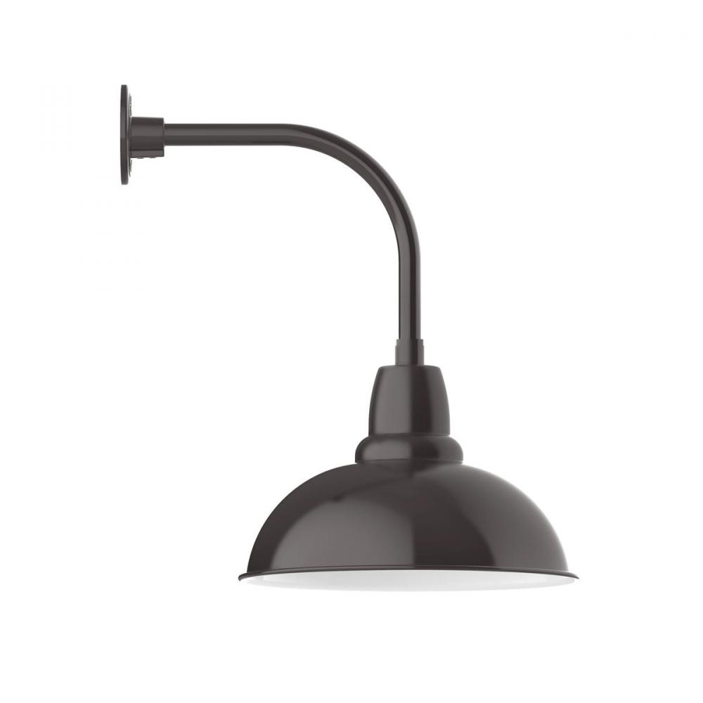 Cafe 16" Curved Arm wall light