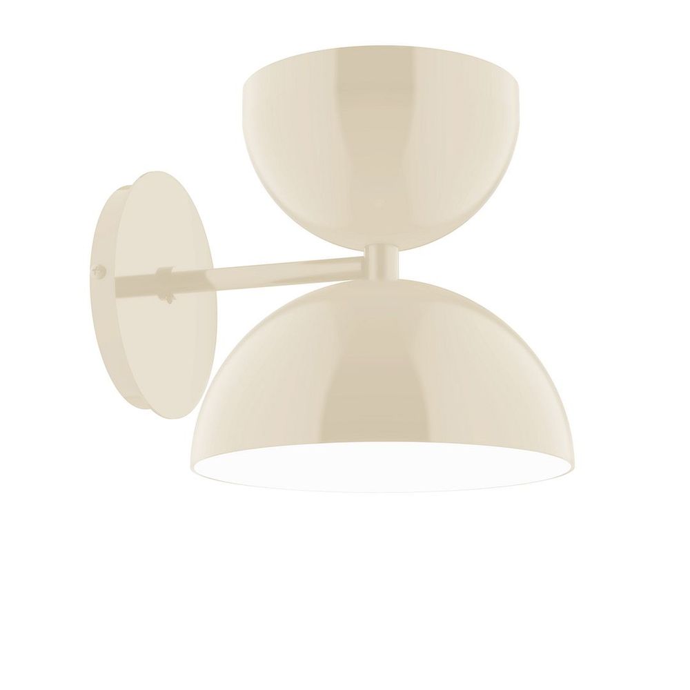 8" Nest LED Wall Sconce, Cream