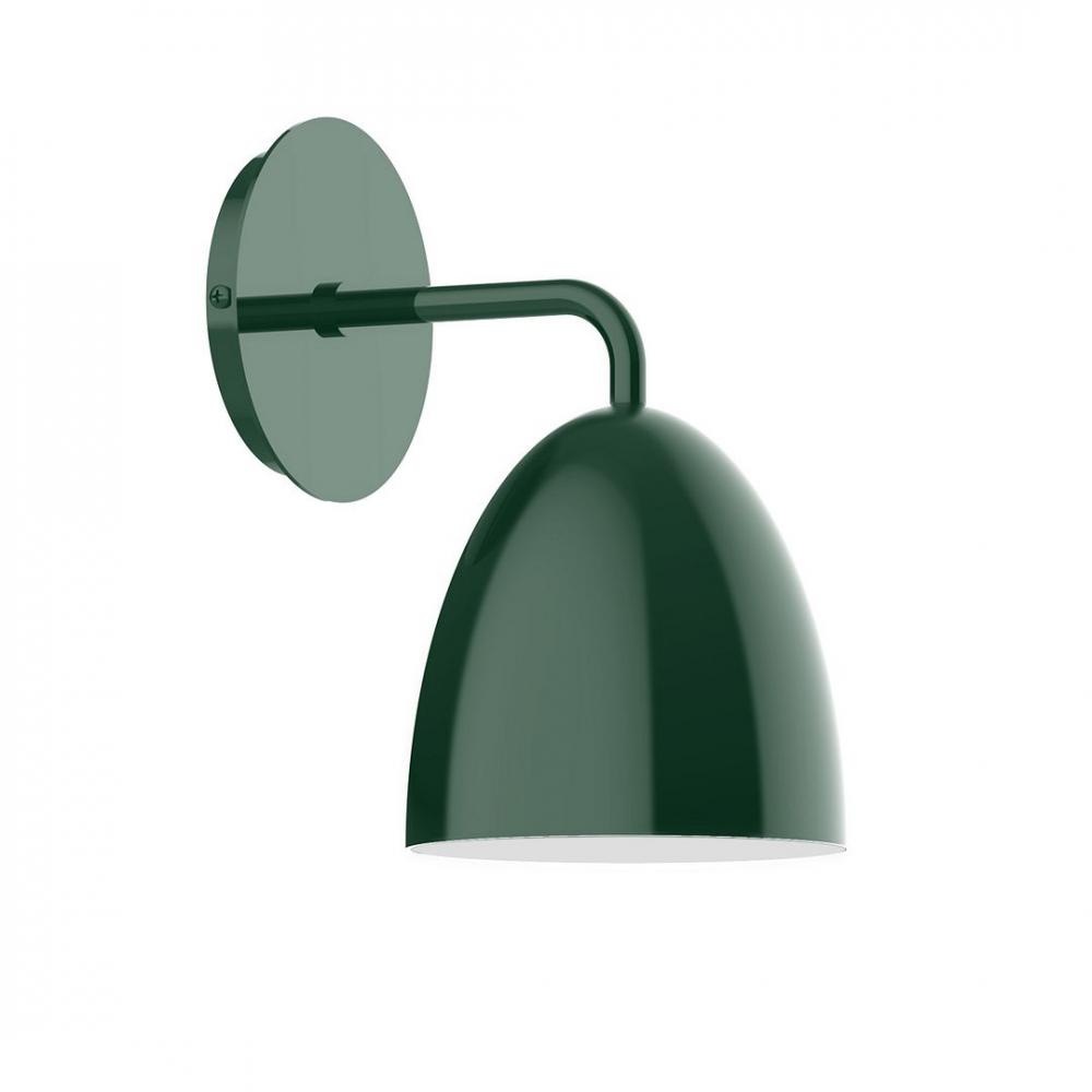 J-Series LED Wall Sconce, Forest Green