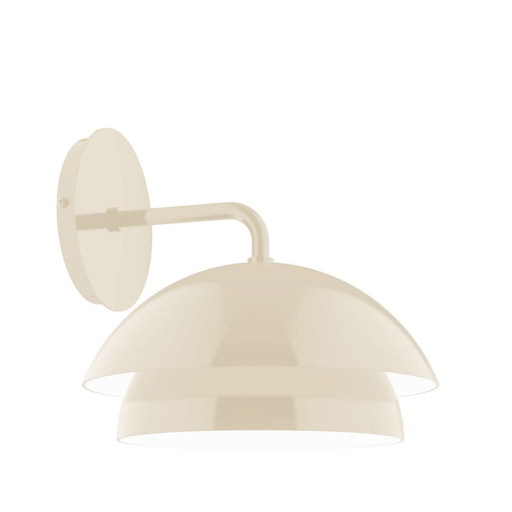 10" Nest LED Wall Sconce, Cream