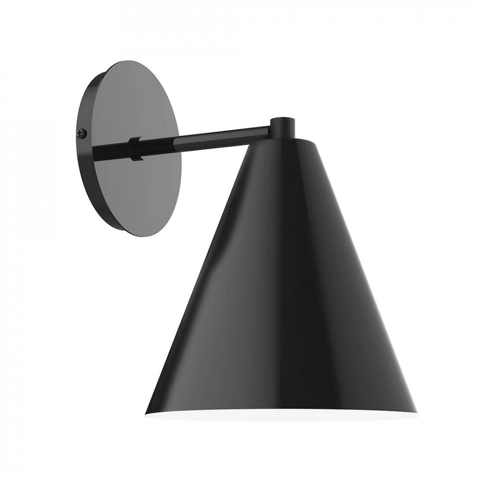 J-Series LED Wall Sconce, Black