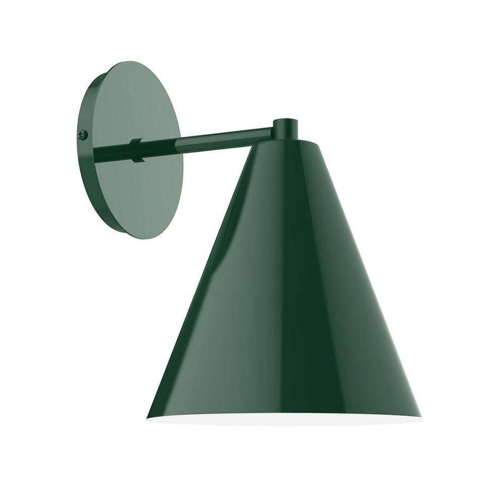 J-Series LED Wall Sconce, Forest Green