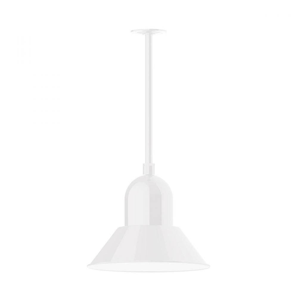 Prima 14" pendant, stem mount