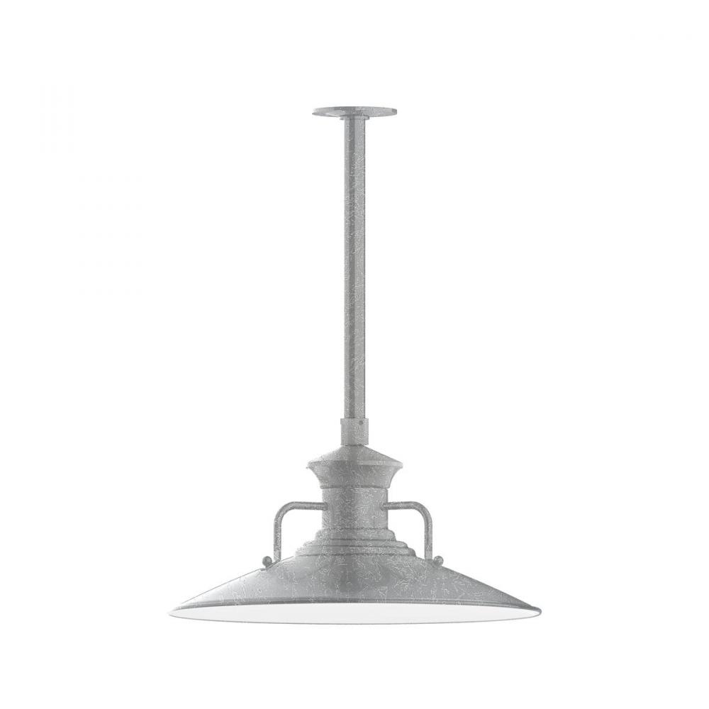 Homestead 18" pendant, stem mount