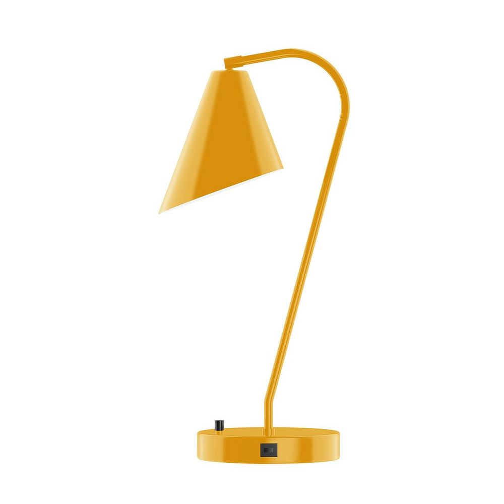 23" J-Series LED Table Lamp, Bright Yellow